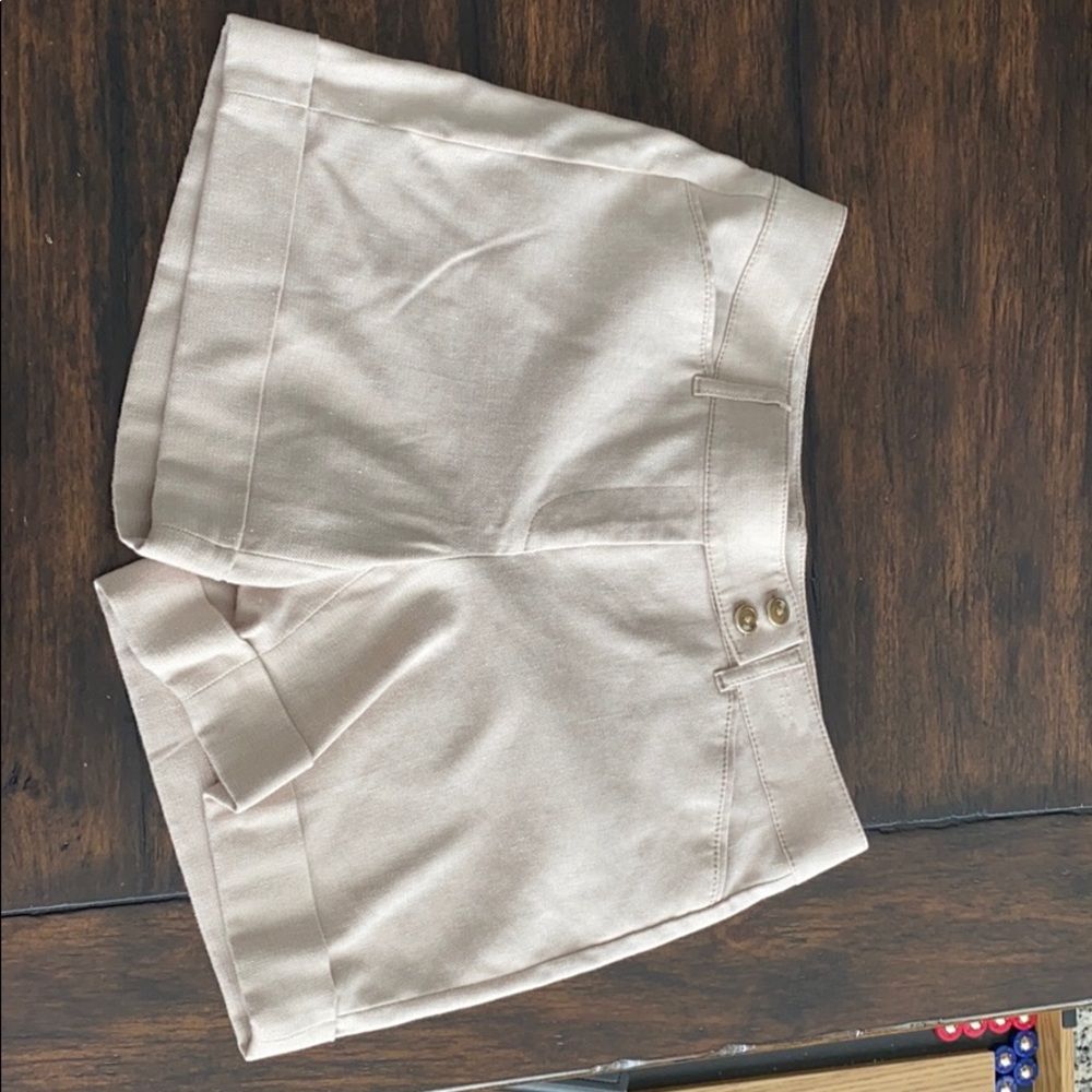 White House Black Market Linen Shorts